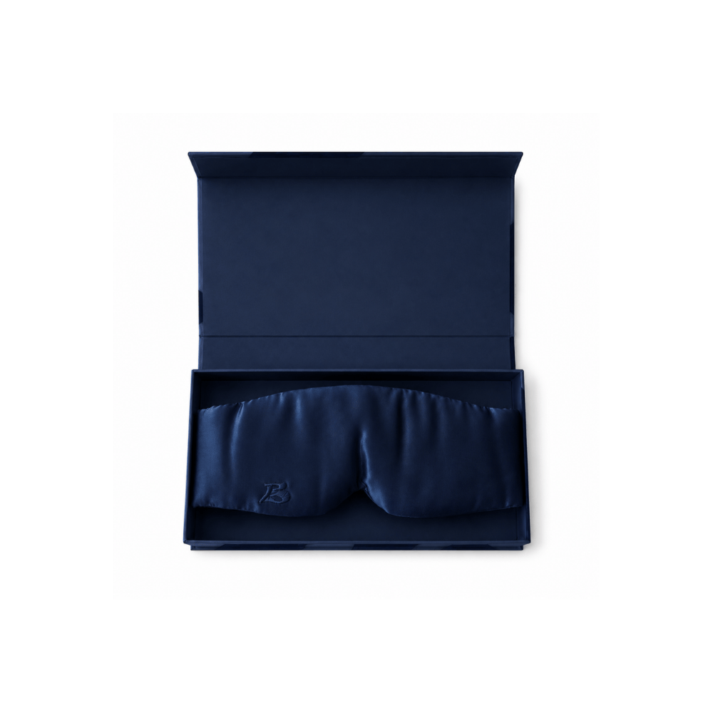 Jedwabna Maska Do Spania Lights Out - BLUE