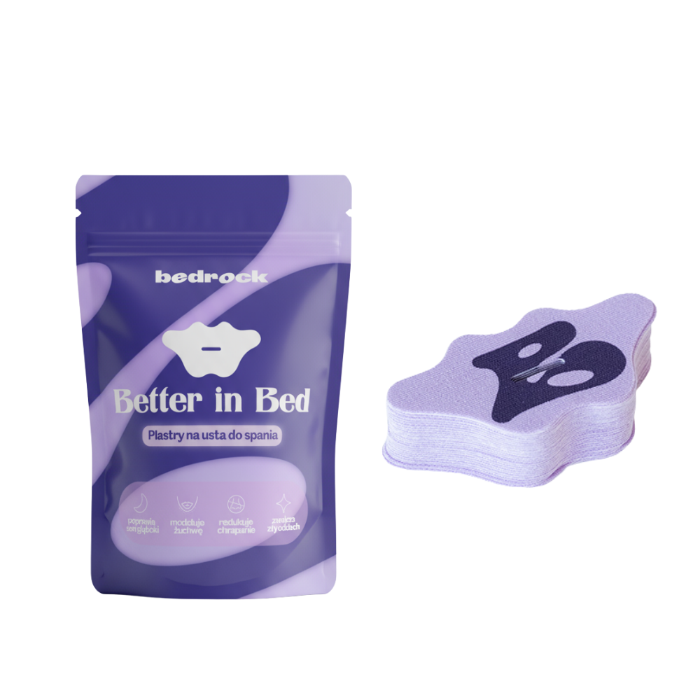 Plastry na usta do spania i przeciw chrapaniu – 1 opakowanie