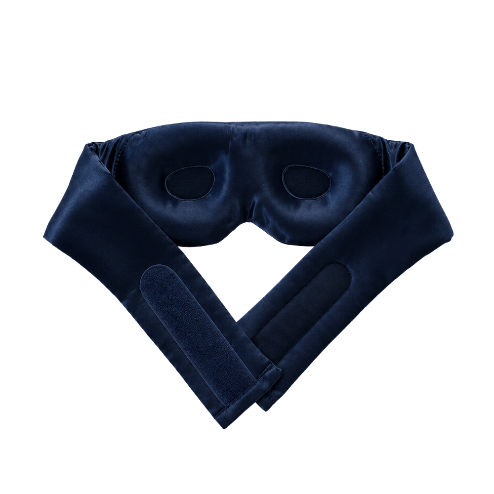 Jedwabna Maska Do Spania Lights Out - BLUE