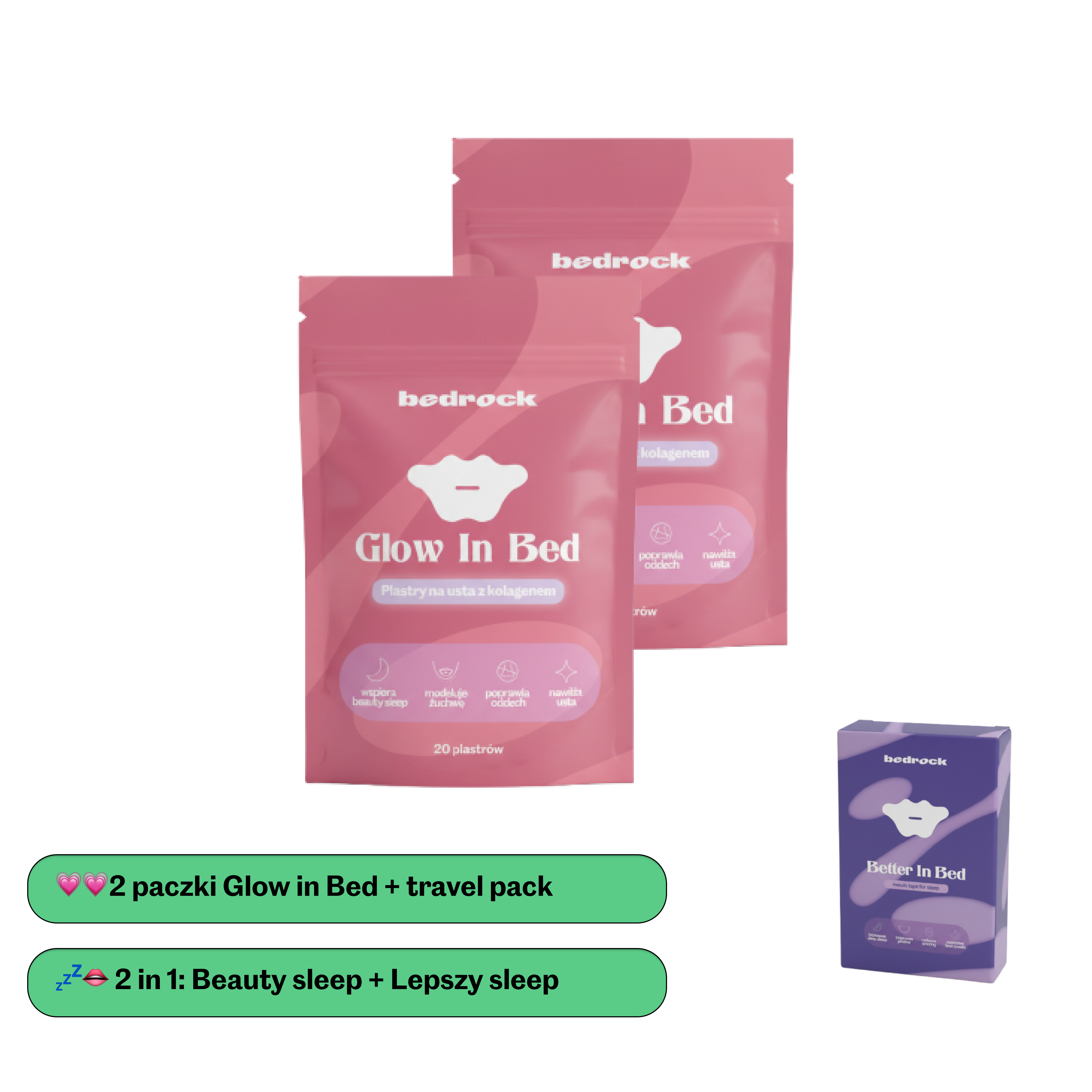 Glow Duo — Letni Zestaw z Kolagenem
